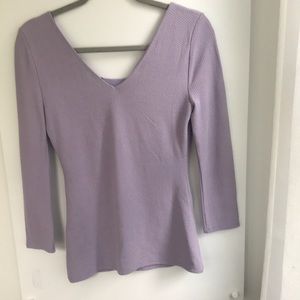 White House Black Market Dual neck top.Size XS